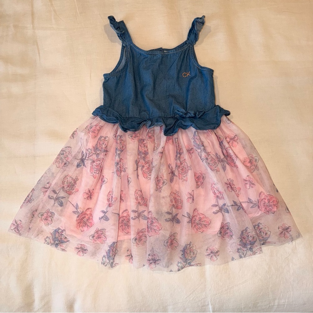 NWOT - Calvin Klein Girls Dress - Size 6
